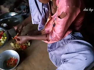 Kitchen me khana bana Rahi outdo wife sex kitchen sex